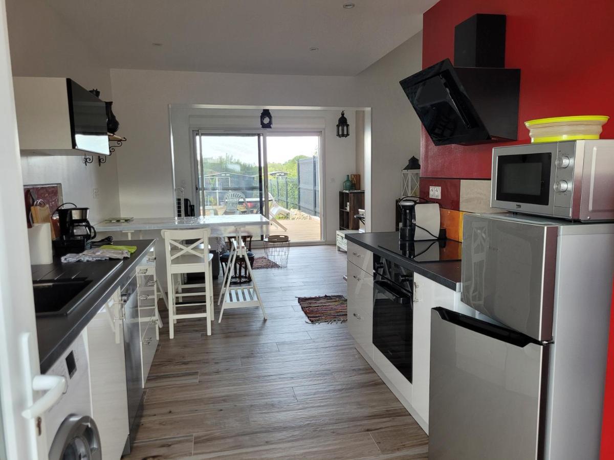 Gîte Du Soleil Maison lumineuse avec terrasse solarium parking privé Sorède Esterno foto